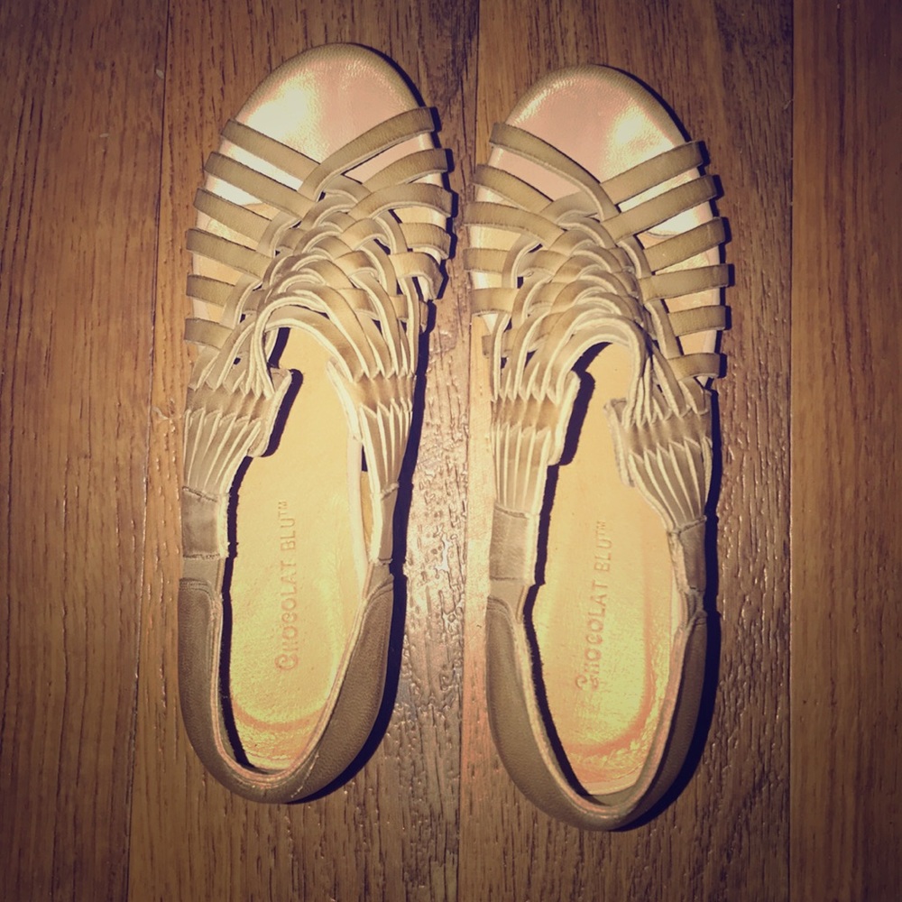 Chocolate Blu wedges